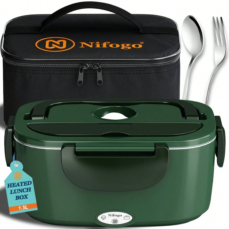 Portable Food Warmer - Boîte à lunch chauffante électrique 100W,