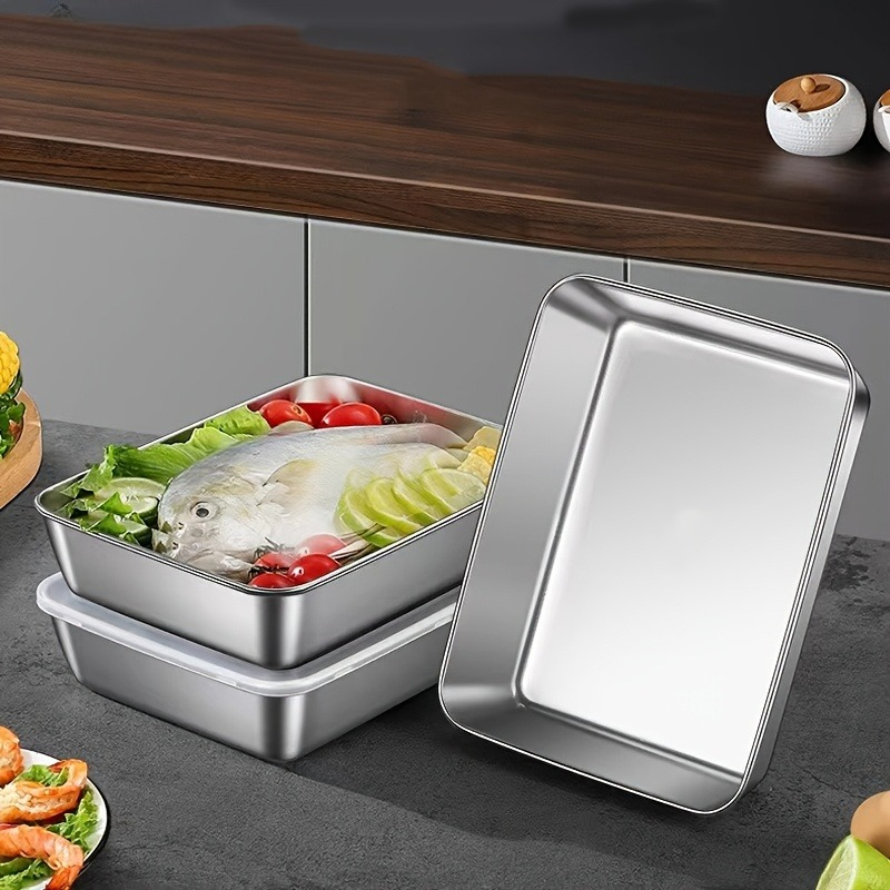 Food Storage Boxes With Lids - Lot de 3/6 boîtes de conservation