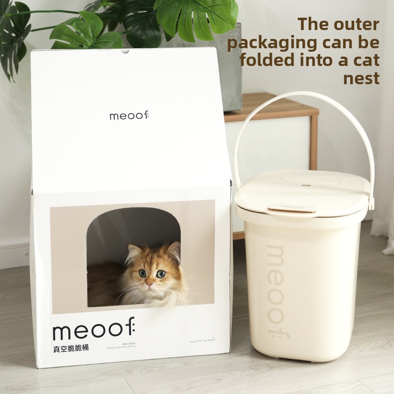 Food Storage For Dog - Seau de stockage sous vide pour