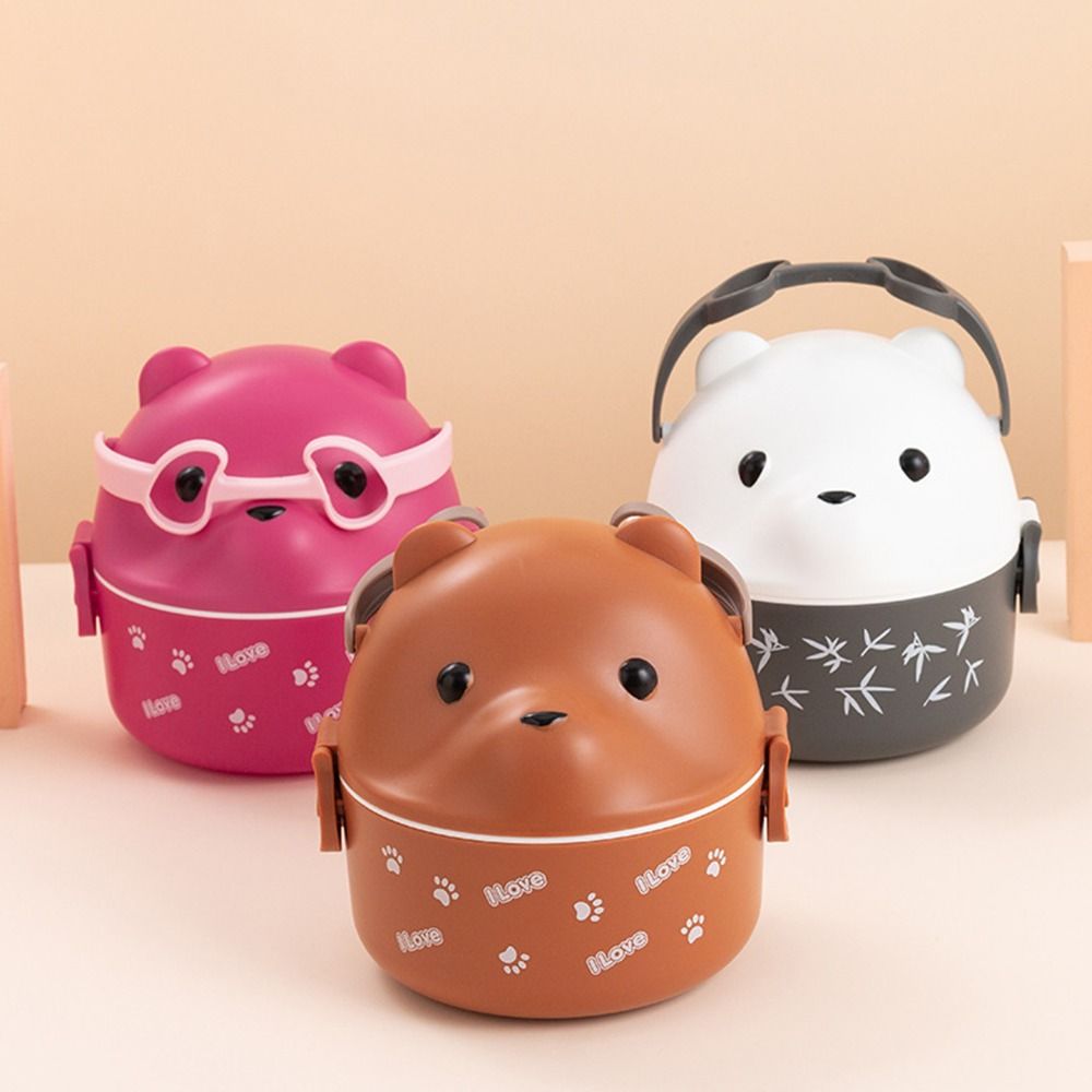 Food Storage Stackable Containers - Boîte à Bento Thermique pour Enfants,