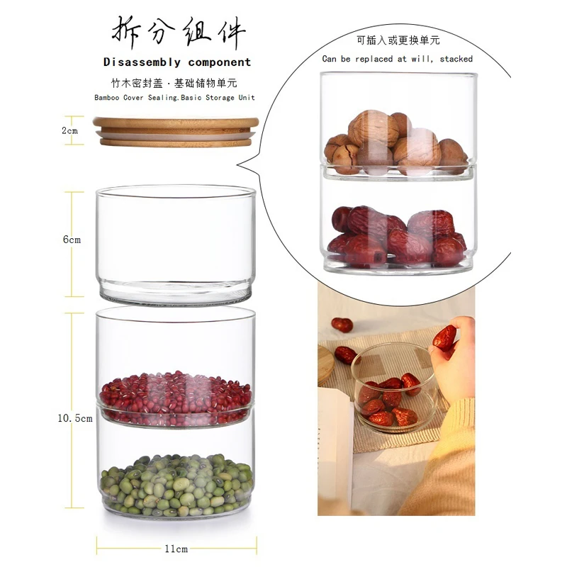 Nouvel ensemble de contenants  - Food Storage Glass Set avis et prix