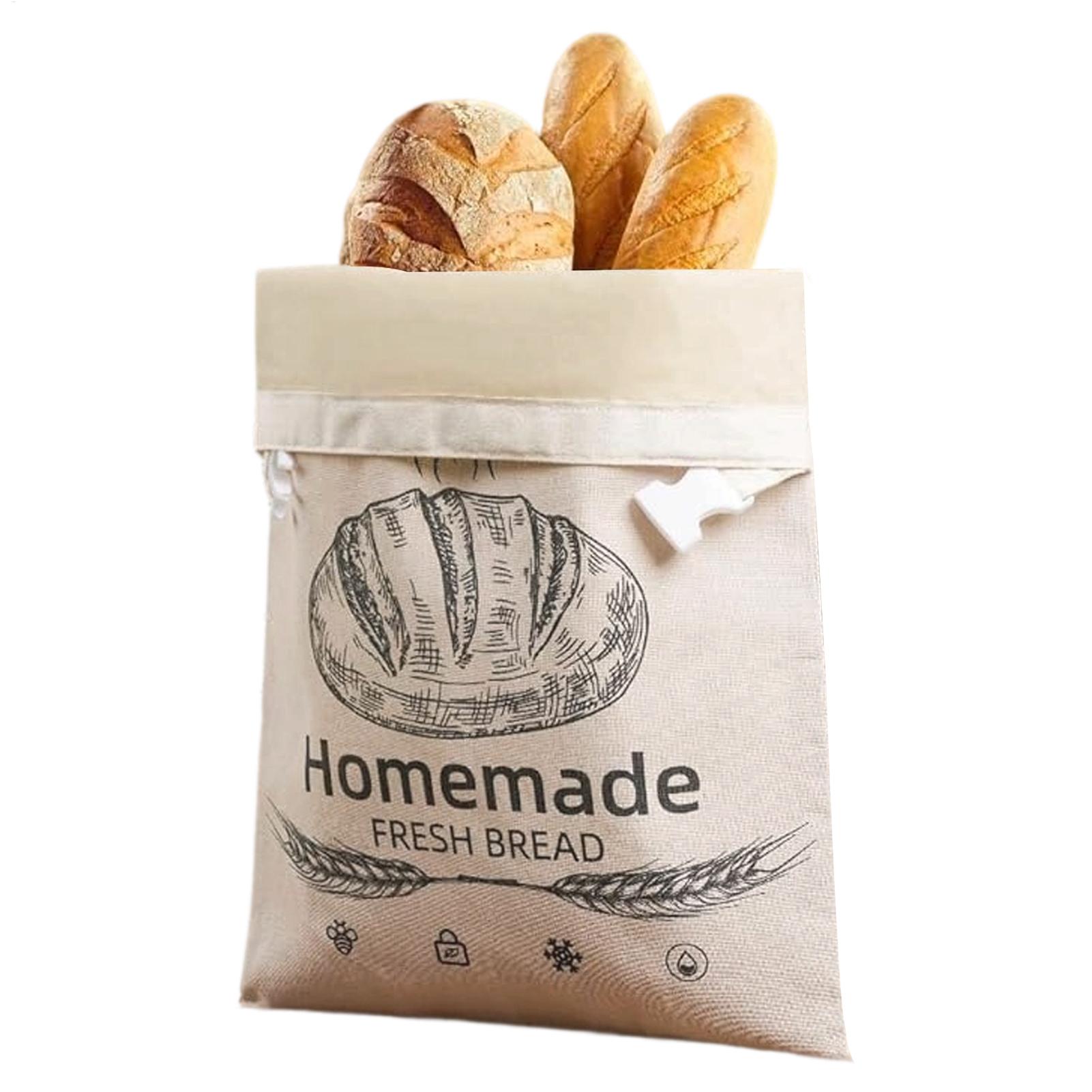 Sac à pain en lin réutilisable - Food Storage Reusable Bags avis et prix