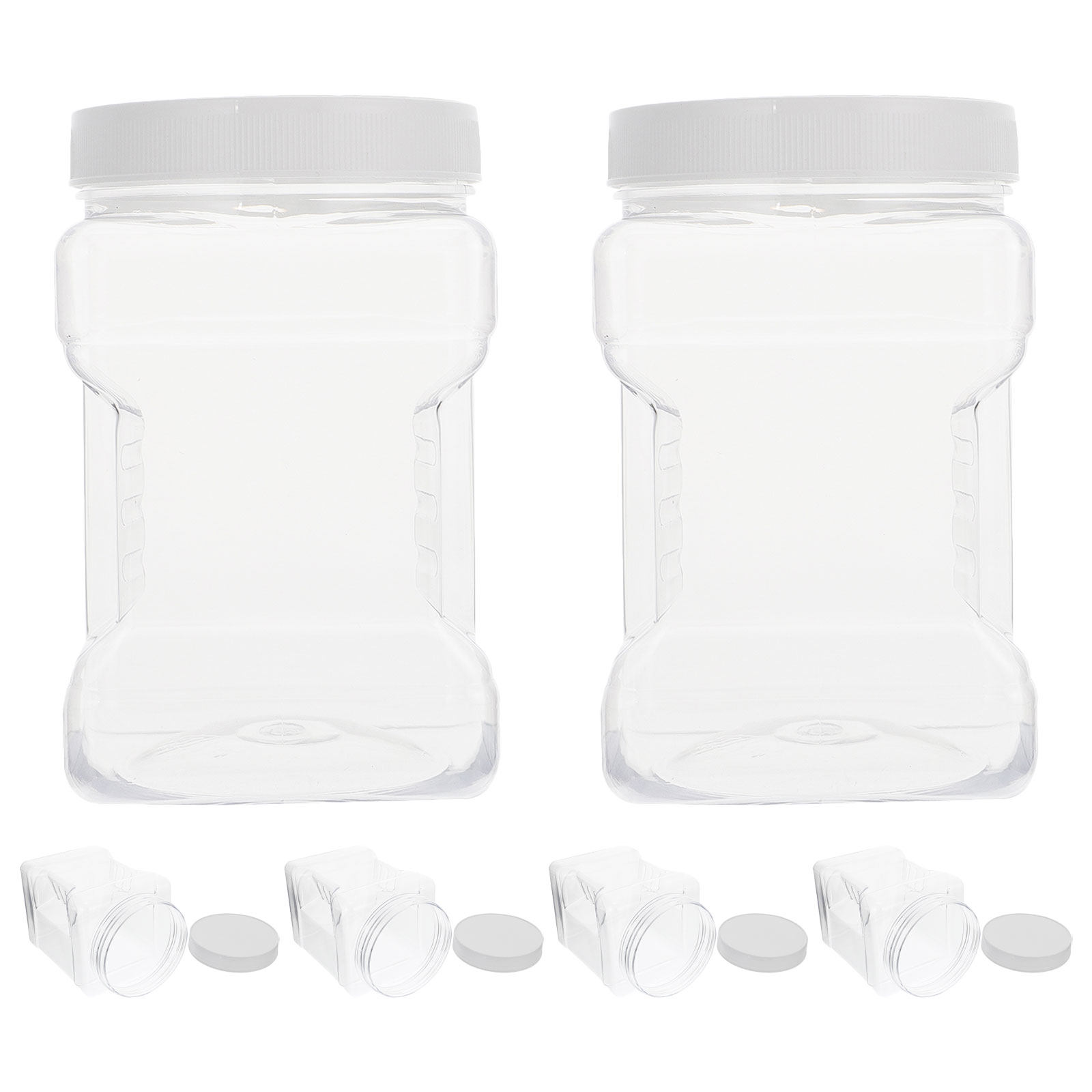 6 boîtes carrées transparentes - Food Storage Containers avis et prix