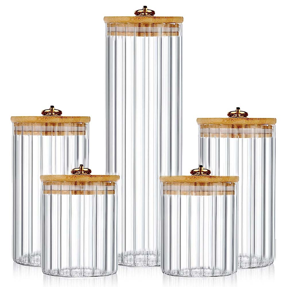 Ensemble de 3 bocaux en verre, - Food Storage Glass Set avis et prix