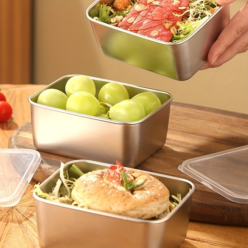 Lot de 3/6 boîtes de conservat - Food Storage Boxes With Lids avis et prix