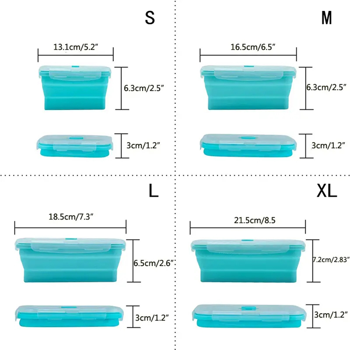 Boîte de conservation alimenta - Food Storage Boxes With Lids avis et prix