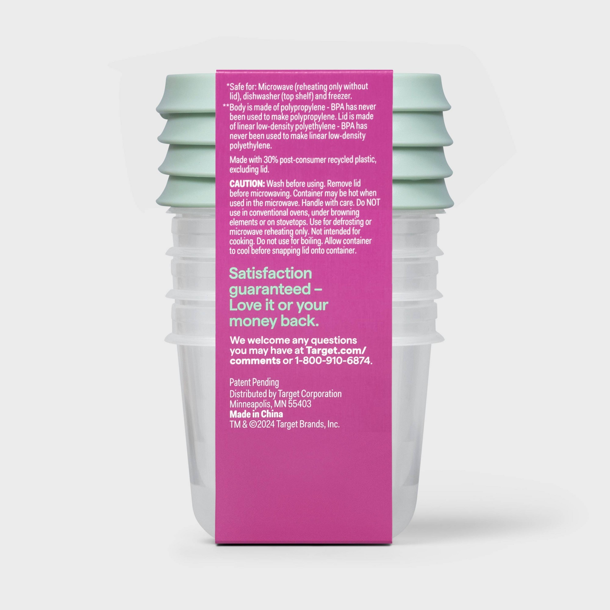 Contenants de stockage aliment - Food Storage Stackable Containers avis et prix