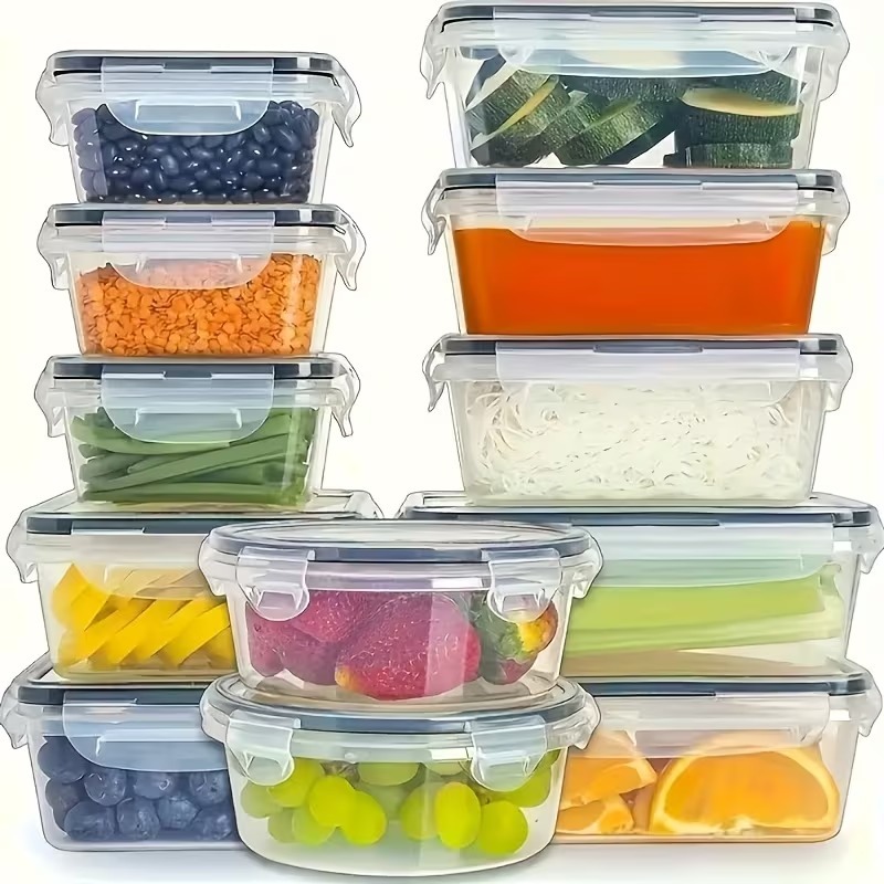 Contenants de stockage aliment - Food Storage Boxes With Lids avis et prix