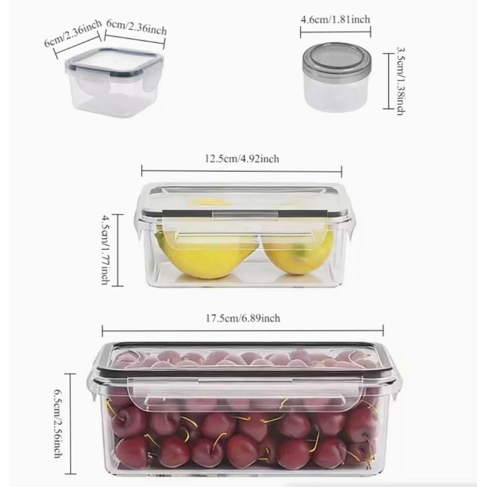 Contenants de stockage aliment - Food Storage Boxes With Lids avis et prix