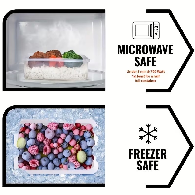 Contenants de stockage aliment - Food Storage Boxes With Lids avis et prix
