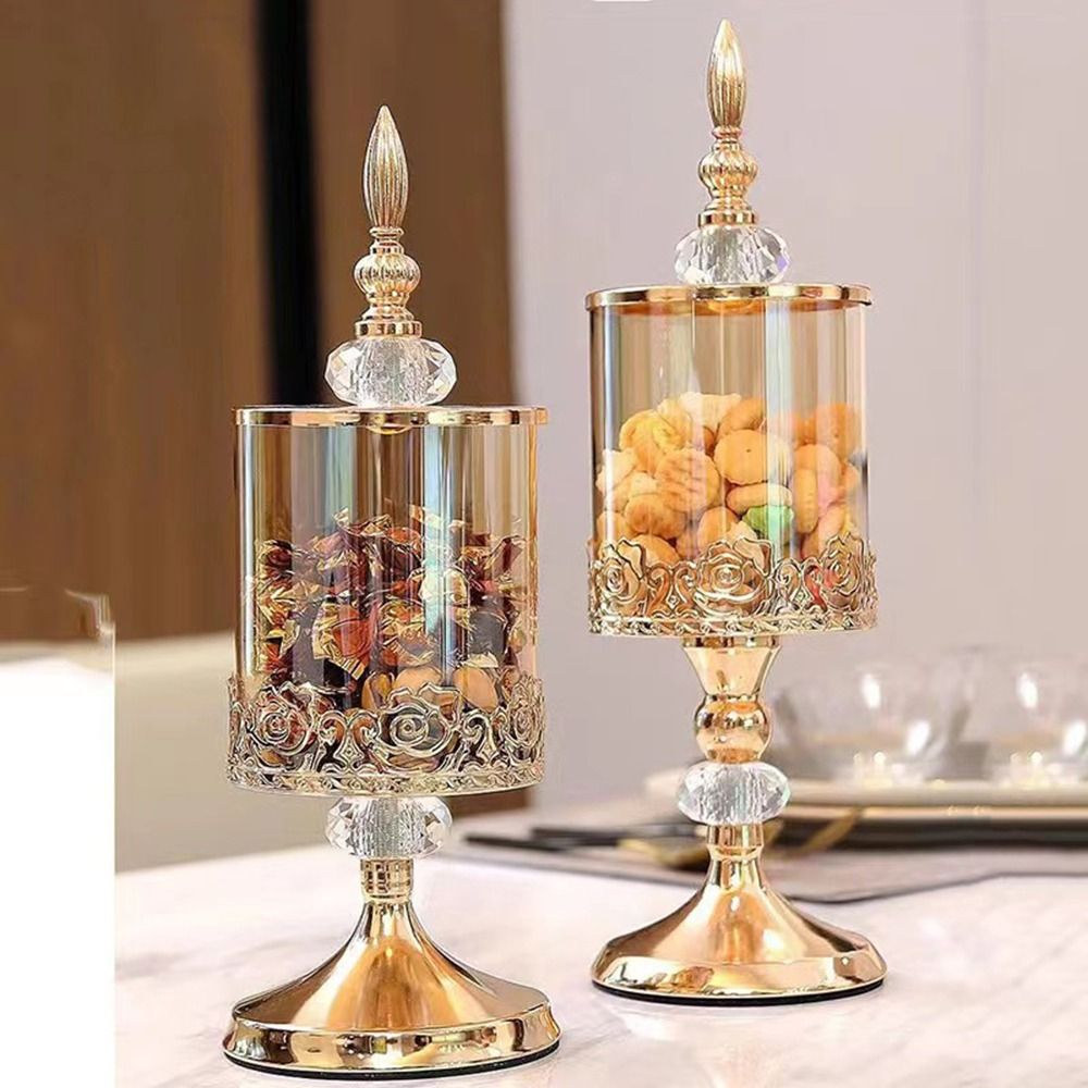 Élégant pot à bonbons de style - Food Storage Glass Set avis et prix