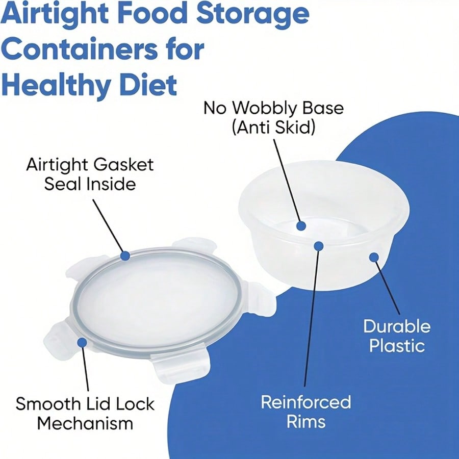 Ensemble de 24 contenants alim - Food Storage Boxes With Lids avis et prix
