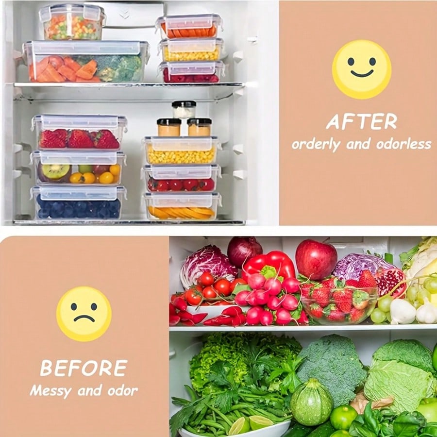 Ensemble de 24 contenants alim - Food Storage Boxes With Lids avis et prix
