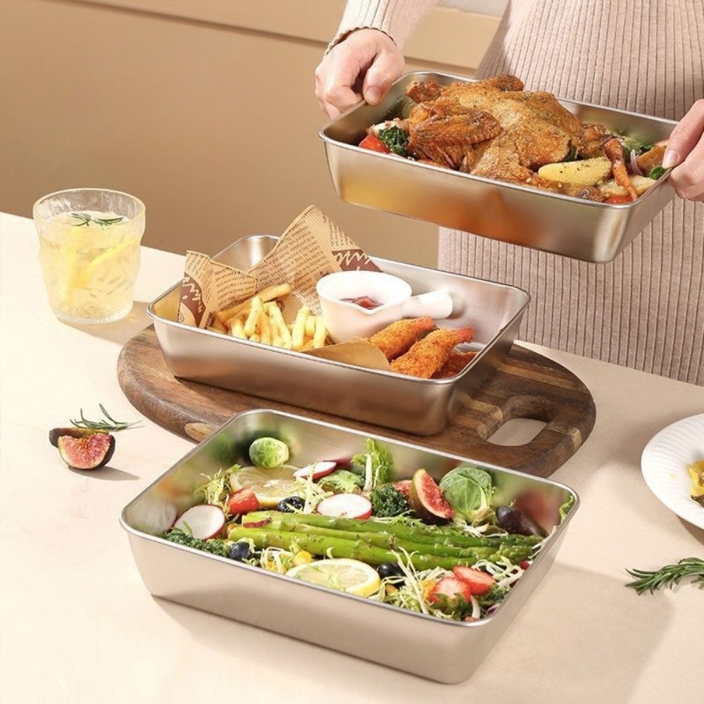 Plateau de service en acier in - Food Storage Boxes With Lids avis et prix