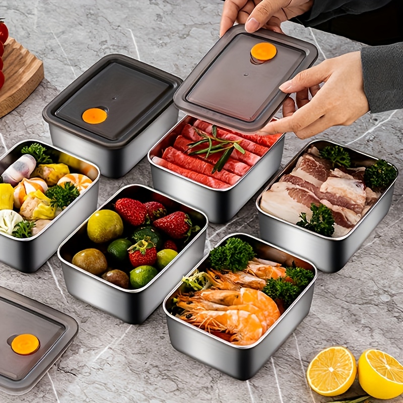 Ensemble de 4 récipients de st - Food Storage Stackable Containers avis et prix
