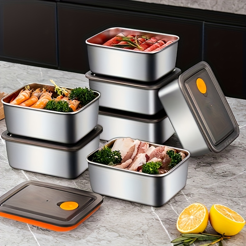 Ensemble de 4 récipients de st - Food Storage Stackable Containers avis et prix