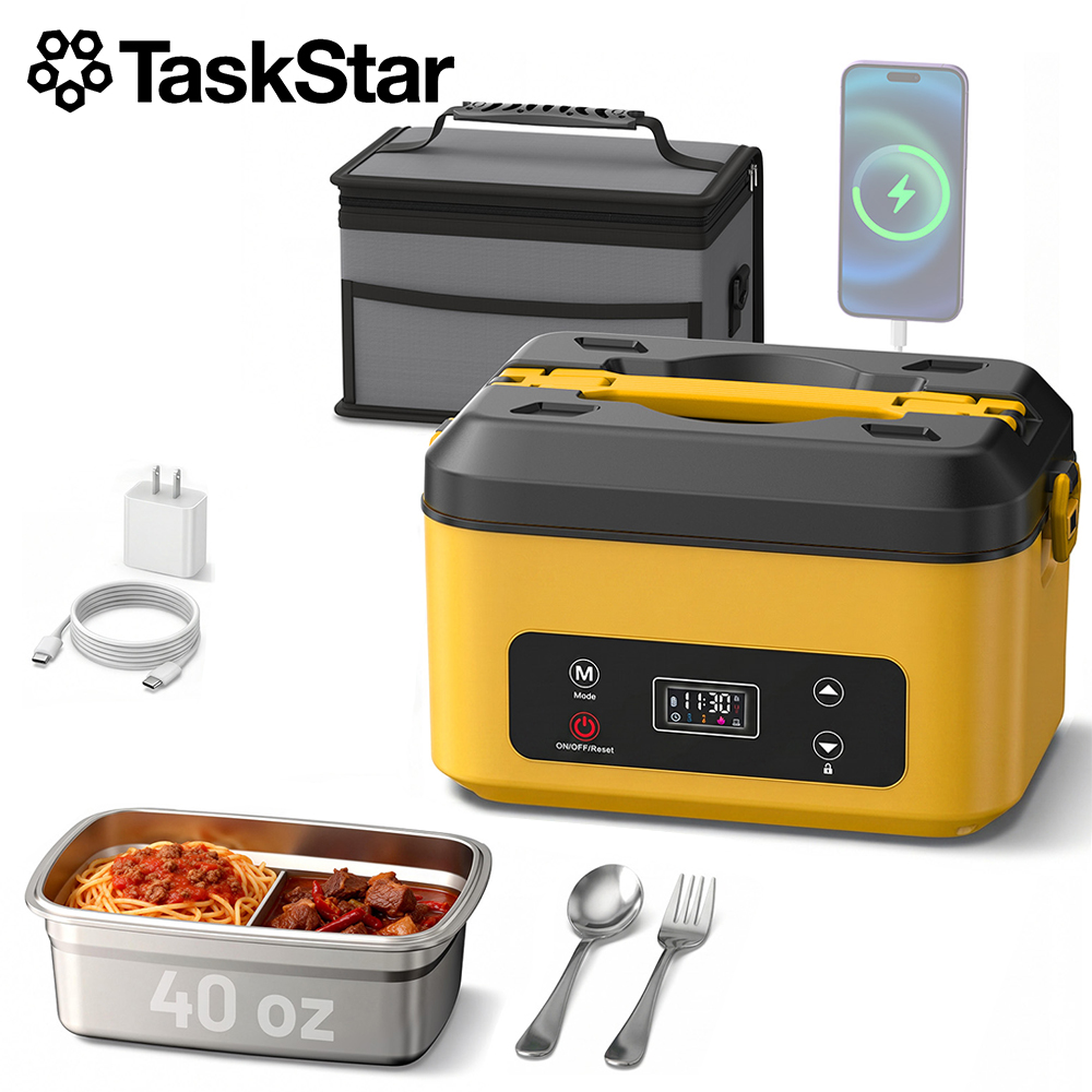 TaskStar Boîte à lunch chauffa - Portable Food Warmer avis et prix