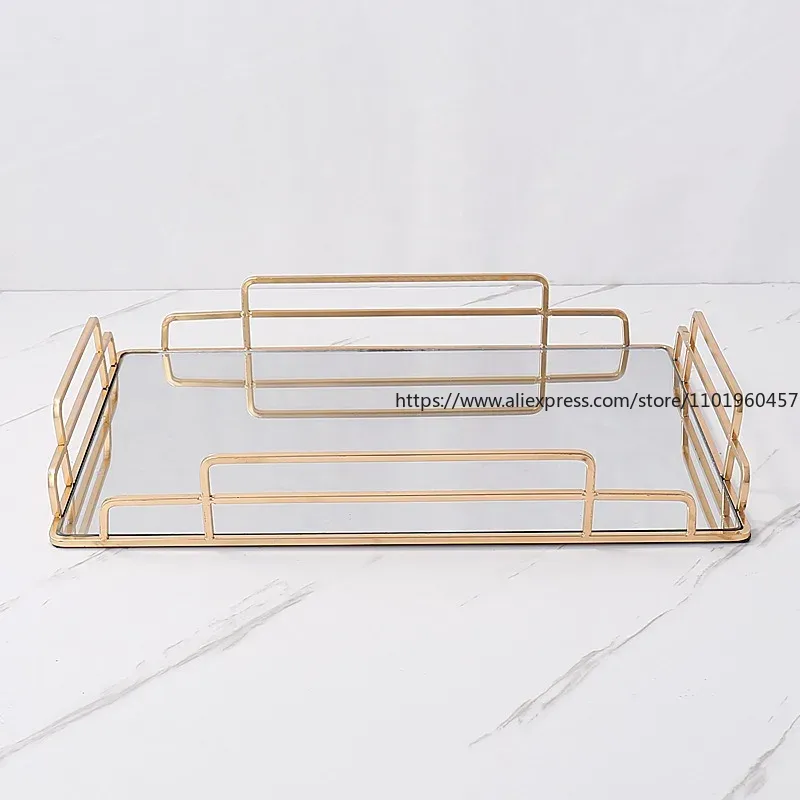 Golden Stroke Glass Mirror Rol - Food Storage Glass Set avis et prix