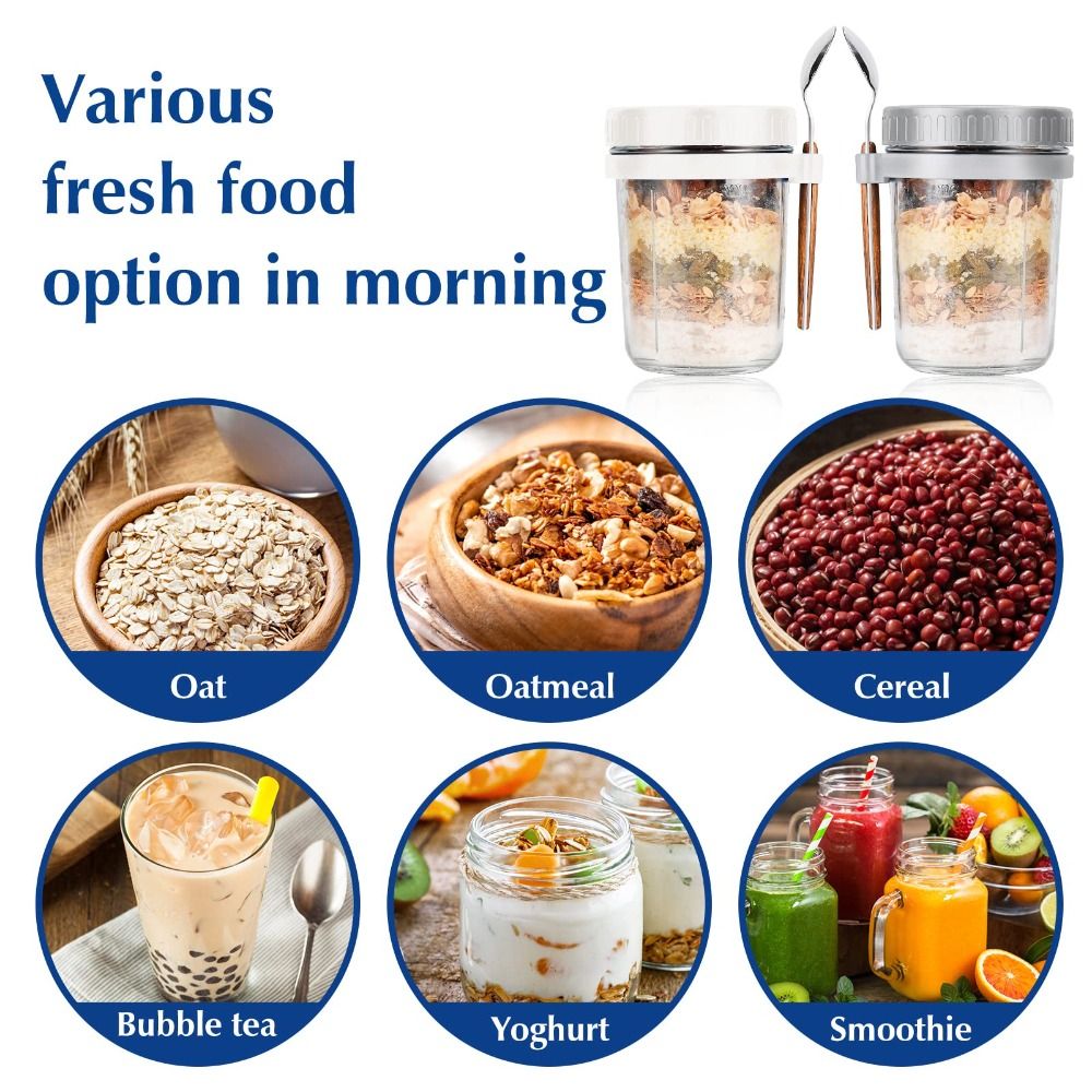 Pot à yaourt 350ml, pots d'avo - Food Storage Glass Set avis et prix
