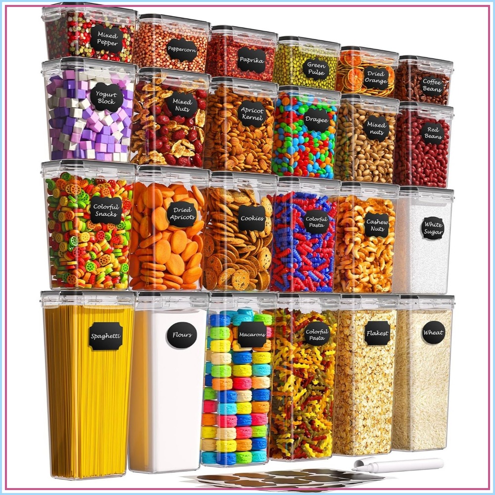 24 contenants hermétiques pour - Food Storage Containers avis et prix